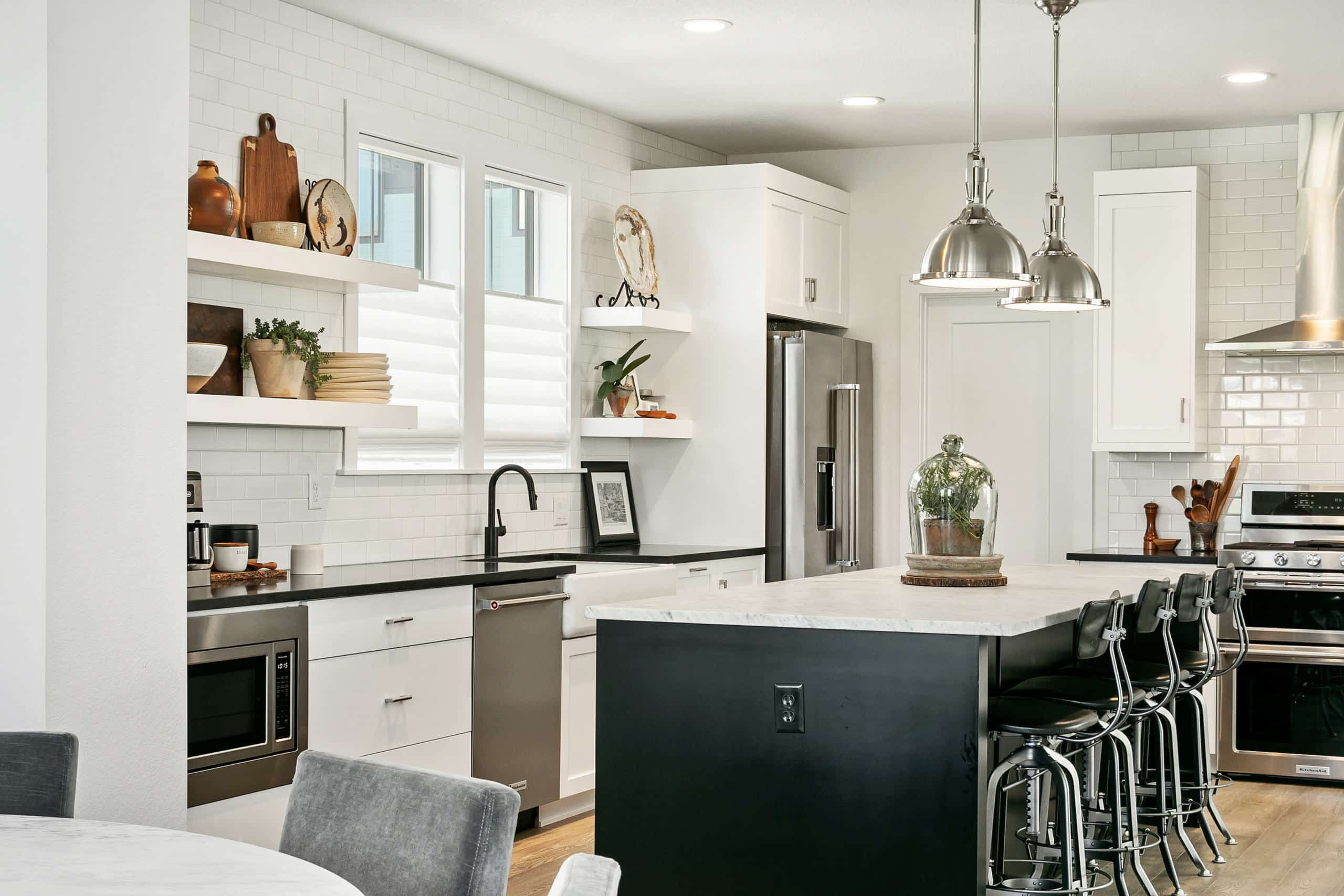Premium real estate photo of a kitchen in Colorado / Boxwood Photos