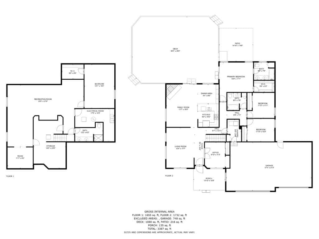 Floor plan and real estate photography 